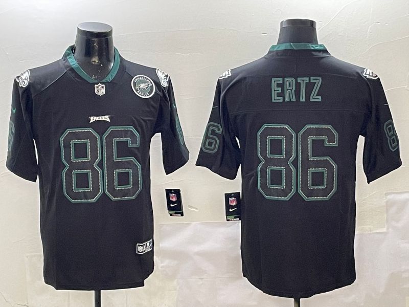 Men Philadelphia Eagles 86 Ertz Black Classic 2025 Nike Limited NFL Jersey style 5